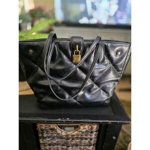 Steve Madden Black Bbetheny Tote‎ Purse ** Lightly Used**